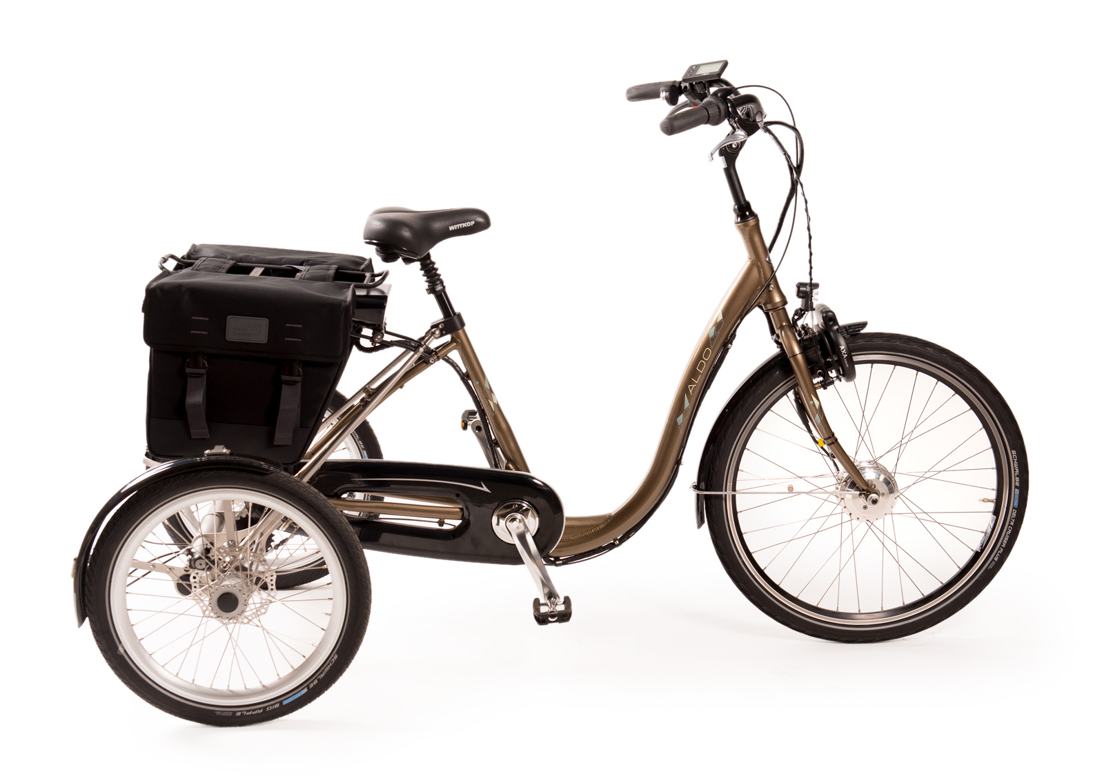 kristal gids Ernest Shackleton Aldo fietsen - E-bikes - Lage instap 3-Wiel E-Bike