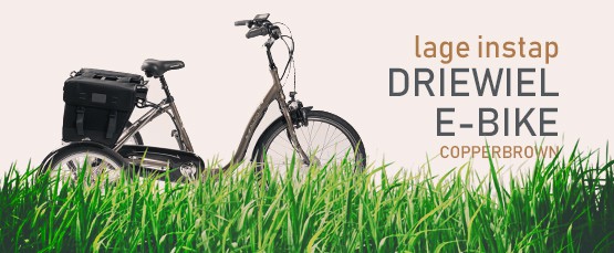 Lage instap Driewiel E-Bike