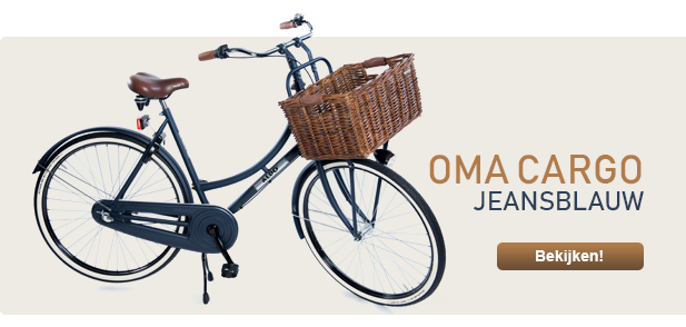 Oma Cargo Jeansblauw